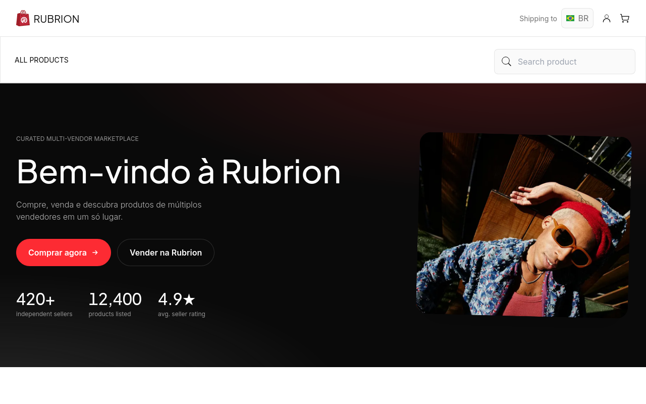 Rubrion Store — A multi-vendor marketplace you own
